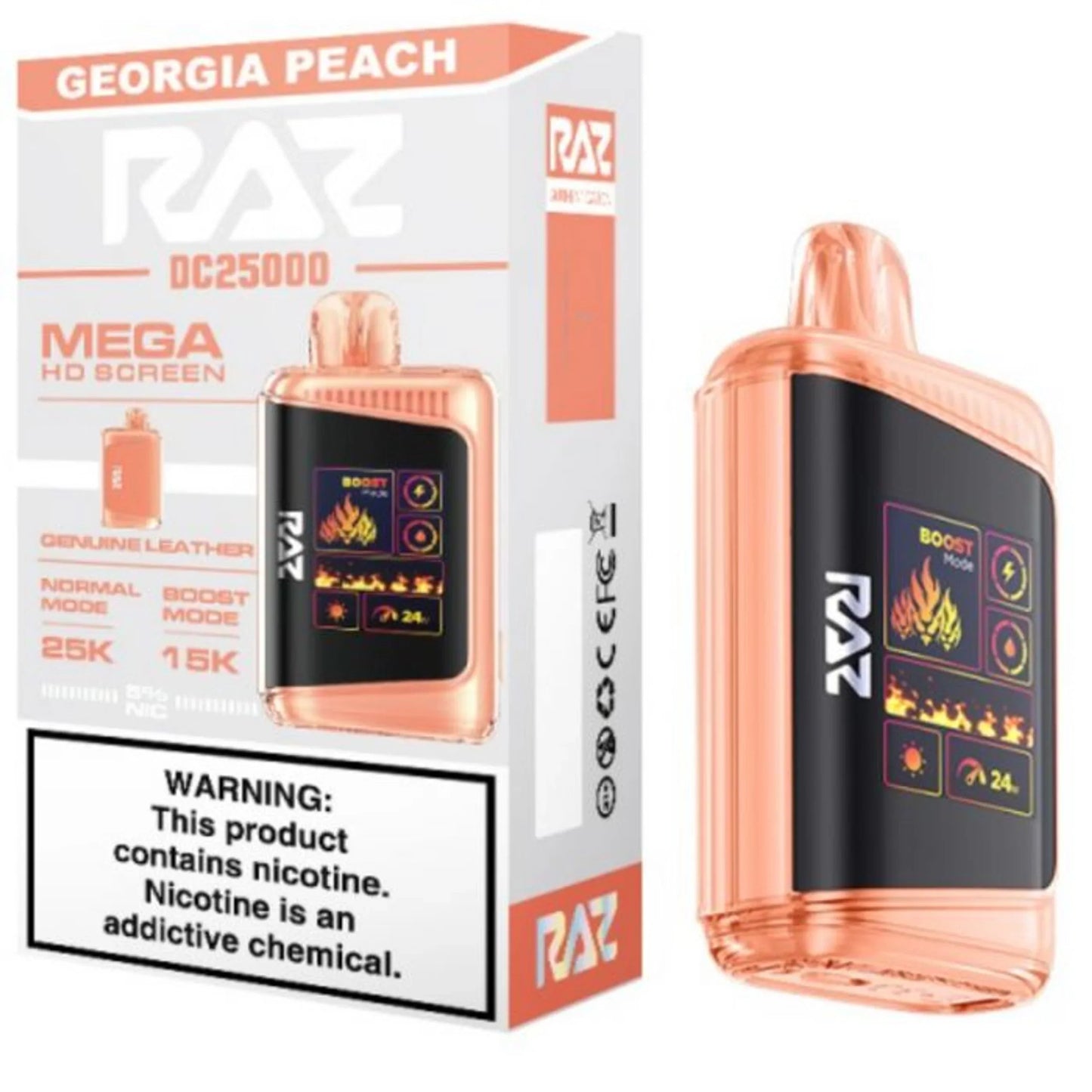 RAZ MEGA DC25000 DISPOSABLE VAPE - 25000 Puffs