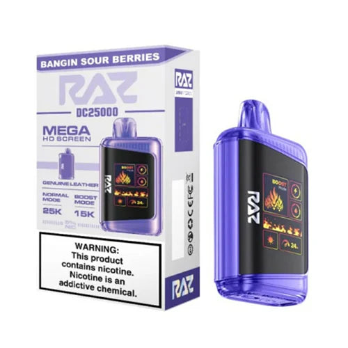 RAZ MEGA DC25000 DISPOSABLE VAPE - 25000 Puffs