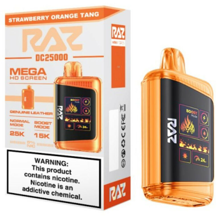 RAZ MEGA DC25000 DISPOSABLE VAPE - 25000 Puffs