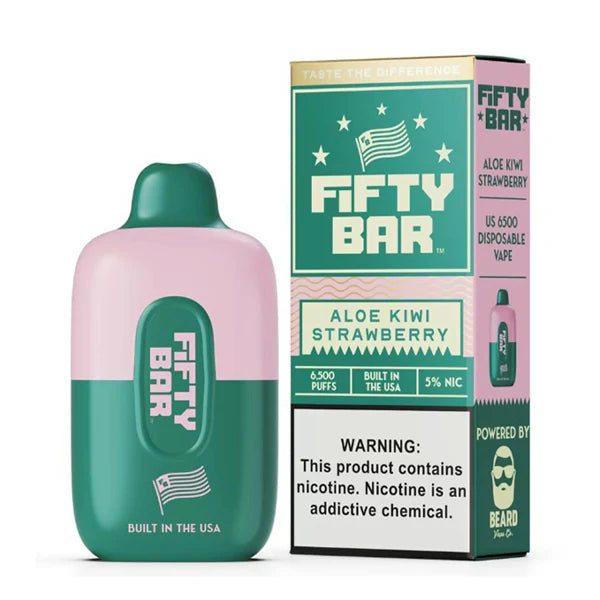 Fifty Bar Disposable 6500 Puffs 16mL 50mg