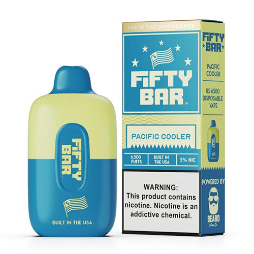 Fifty Bar Disposable 6500 Puffs 16mL 50mg