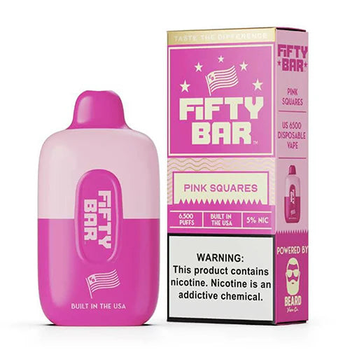 Fifty Bar Disposable 6500 Puffs 16mL 50mg