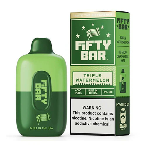 Fifty Bar Disposable 6500 Puffs 16mL 50mg